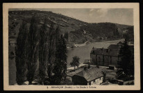 Besançon (Doubs). - Le Doubs à Velotte [image fixe] , Belfort : E. Karrer, phot.-édit., 1904/1930