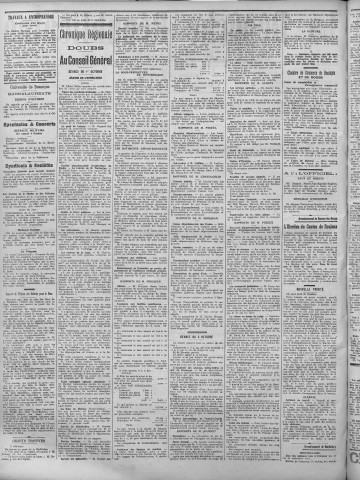 03/10/1913 - La Dépêche républicaine de Franche-Comté [Texte imprimé]