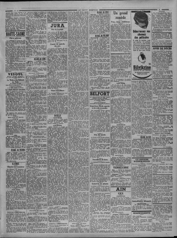 07/11/1941 - Le petit comtois [Texte imprimé] : journal républicain démocratique quotidien