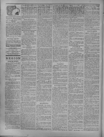 22/07/1919 - La Dépêche républicaine de Franche-Comté [Texte imprimé]