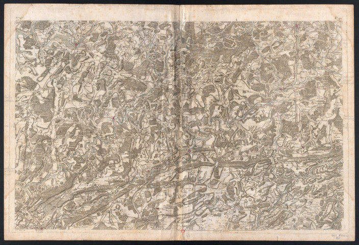 Carte topographique de la France ou de Cassini dressée par César-François Cassini de Thury et Jacques-Dominique, comte de Cassini, son fils. [Document cartographique] 1760/1764
