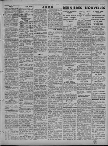 11/08/1939 - Le petit comtois [Texte imprimé] : journal républicain démocratique quotidien