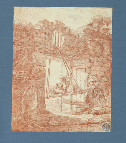 Jeu de l'escarpolette , [France : Paris], [vers 1780]