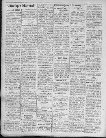18/04/1932 - La Dépêche républicaine de Franche-Comté [Texte imprimé]