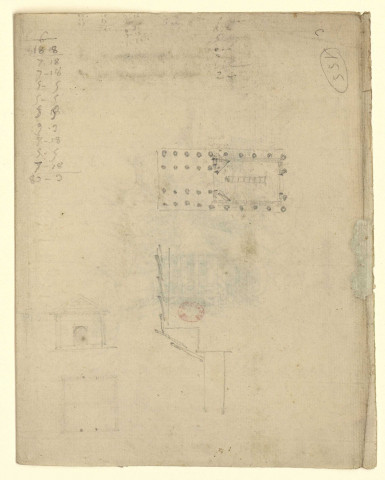Pavillon de bois et Cascade [Dessin] , [S.l.] : [s.n.], [1750-1799]
