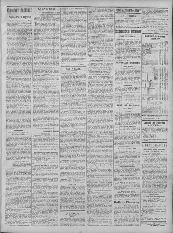 13/03/1913 - La Dépêche républicaine de Franche-Comté [Texte imprimé]