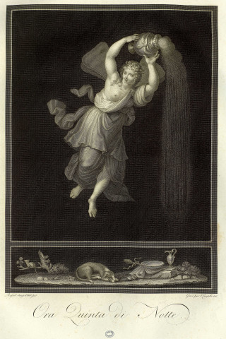 Ora Quinta di Notte [image fixe] / Raphael Sanzio d'Urb. Inv. Gravé par L. Courtelle 1806  ; Imprimé par Damour. : Damour, 1806