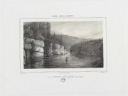 La Roche Pesante (Bassins du Doubs) [estampe] / Isid. Wager lith.  ; Ch. Willemin del.t ; Imp. de A. Girod a Besançon , [S.l.] : [s.n.], [ca 1842]