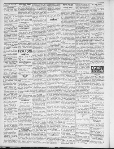 04/04/1933 - La Dépêche républicaine de Franche-Comté [Texte imprimé]