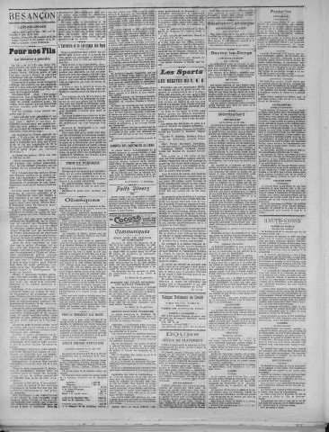 29/05/1922 - La Dépêche républicaine de Franche-Comté [Texte imprimé]