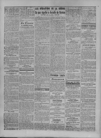 23/03/1916 - La Dépêche républicaine de Franche-Comté [Texte imprimé]