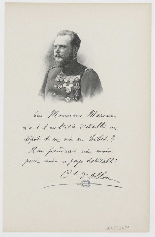 [Commandant d'Ollone]