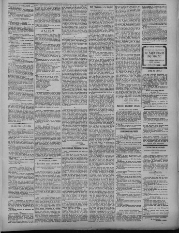 06/10/1925 - La Dépêche républicaine de Franche-Comté [Texte imprimé]