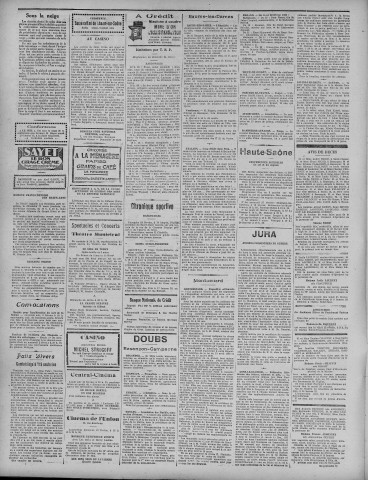 24/02/1929 - La Dépêche républicaine de Franche-Comté [Texte imprimé]