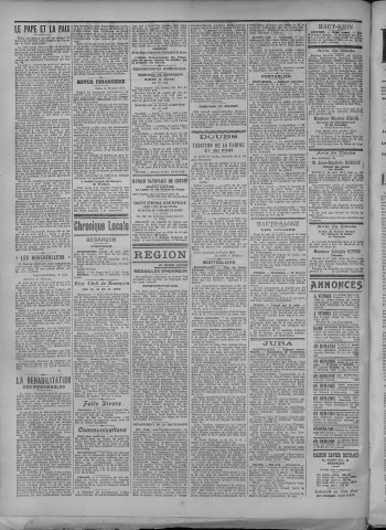 18/08/1917 - La Dépêche républicaine de Franche-Comté [Texte imprimé]