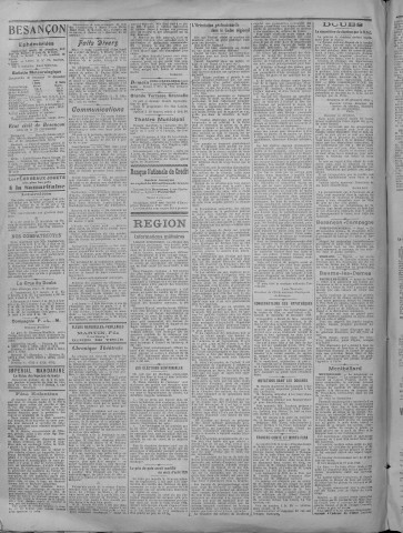 30/12/1919 - La Dépêche républicaine de Franche-Comté [Texte imprimé]