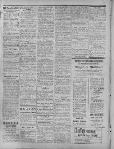20/05/1919 - La Dépêche républicaine de Franche-Comté [Texte imprimé]