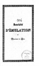 01/01/1834 - Société d'émulation du département du Jura [Texte imprimé]