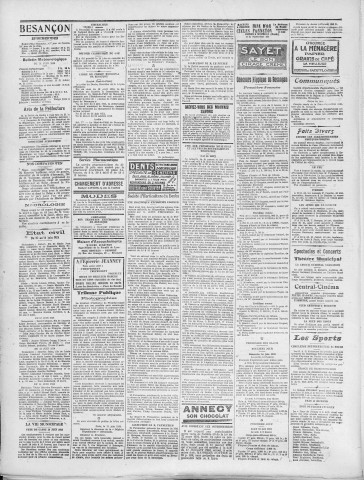 15/06/1924 - La Dépêche républicaine de Franche-Comté [Texte imprimé]