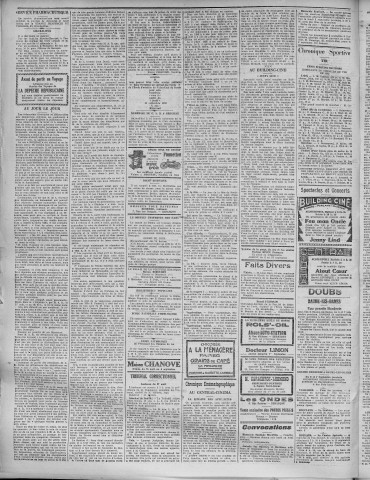 28/08/1932 - La Dépêche républicaine de Franche-Comté [Texte imprimé]
