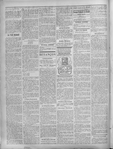 04/11/1919 - La Dépêche républicaine de Franche-Comté [Texte imprimé]
