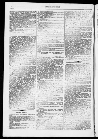 11/06/1852 - L'Union franc-comtoise [Texte imprimé]
