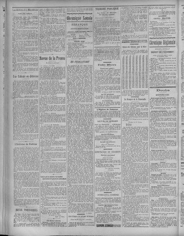 07/11/1910 - La Dépêche républicaine de Franche-Comté [Texte imprimé]