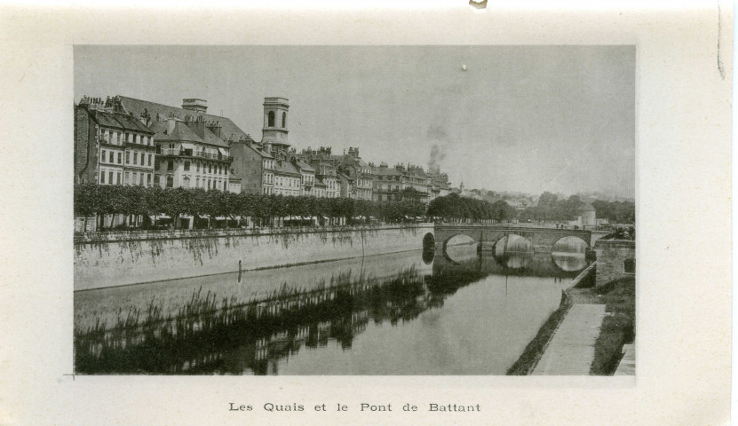 Besançon-les-Bains - Les Quais et le Pont Battant [image fixe] , Besançon : A. Vaillant. Libraire-Editeur, 1902-1930