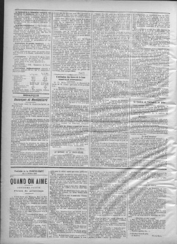 26/02/1892 - La Franche-Comté : journal politique de la région de l'Est