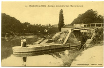 Besançon - Besançon-les-Bains - Entrée du Chenal de la Gare d'Eau de Chamars. [image fixe] , 1910/1930