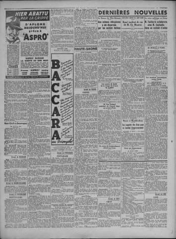 14/02/1936 - Le petit comtois [Texte imprimé] : journal républicain démocratique quotidien