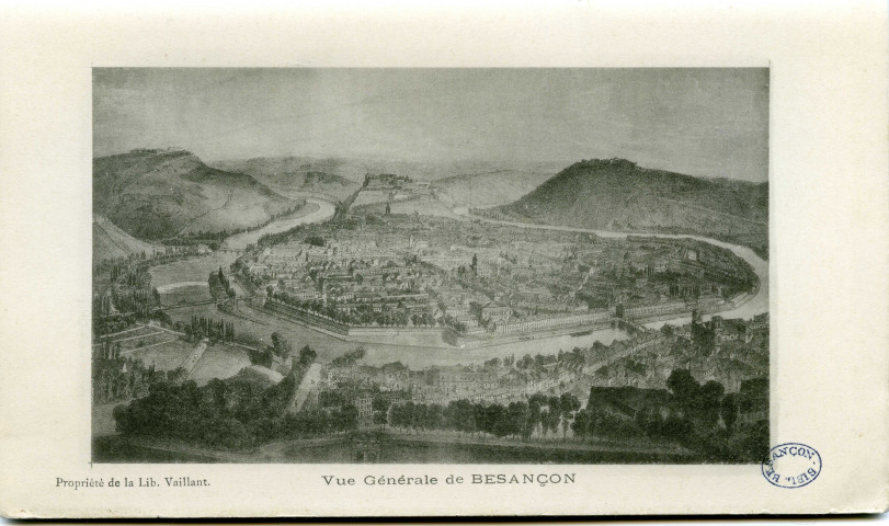 Besançon-les-Bains - Vue Générale de Besançon [image fixe] , Besançon : A. Vaillant. Libraire-Editeur, 1902-1930