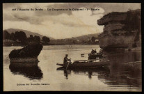 Bassins du Doubs - La Casquette et le Cuirassé - 1er Bassin. [image fixe] , Besançon : Edition des Nouvelles Galeries, 1904/1916