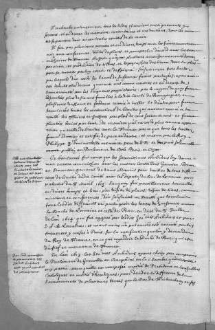 Ms Chiflet 104 - Lettres de Jean Boyvin à Jean-Jacques et Philippe Chiflet. Troisième volume (1625-1631)