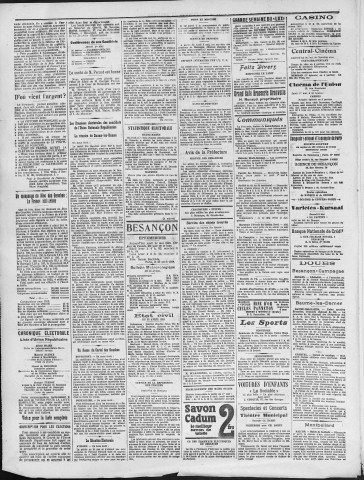 01/05/1924 - La Dépêche républicaine de Franche-Comté [Texte imprimé]