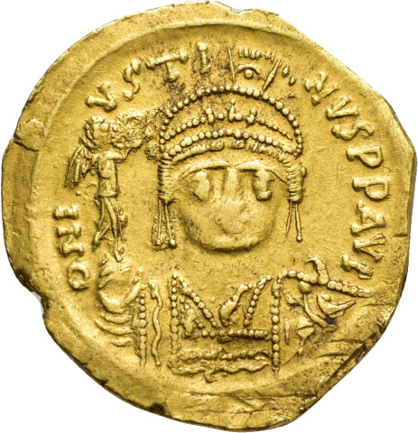 899.1.M15 - pièce de monnaie ; solidus