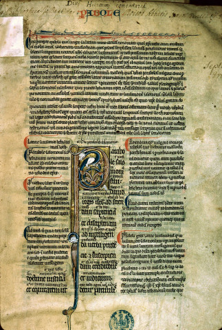 Ms 25 - Glossa ordinaria in libros Proverbiorum, Ecclesiastes, Cantici canticorum, Sapientiae et Ecclesiastici