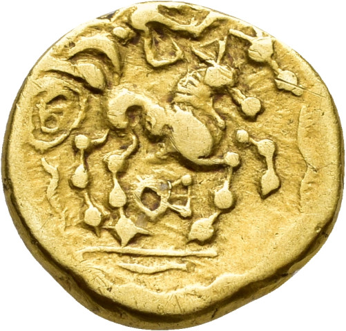 852.29.53 - pièce de monnaie ; quart de statère