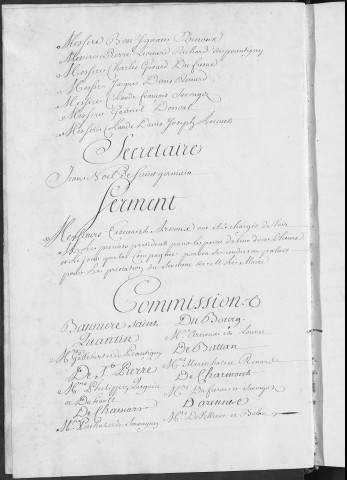 Registre des délibérations municipales 1er janvier - 31 décembre 1738