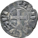 874.1.44 - pièce de monnaie ; denier tournois