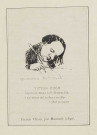 Victor Hugo [image fixe] / par Aglaüs Bouvenne sc.  ; P. Mérimée , Paris, 1877/1885