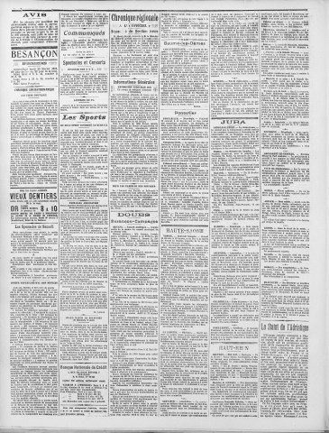 25/02/1924 - La Dépêche républicaine de Franche-Comté [Texte imprimé]