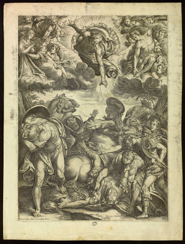 [Saint Paul sur le chemin de Damas] [image fixe] / Apud Carolum Losi ; Taileus Zucarus invento cum privilegio Roma , Rom : Carlo Losi, 1774