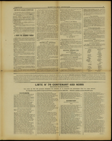 Gazette des Ardennes [Texte imprimé]