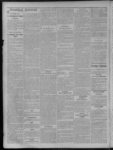 01/05/1906 - La Dépêche républicaine de Franche-Comté [Texte imprimé]