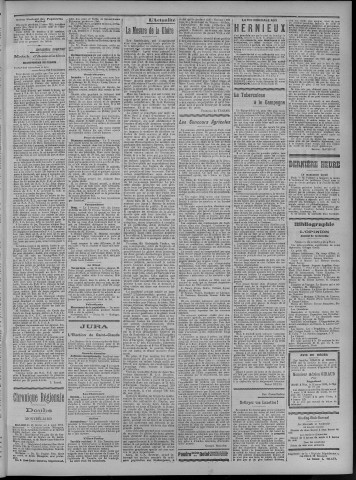 06/03/1911 - La Dépêche républicaine de Franche-Comté [Texte imprimé]