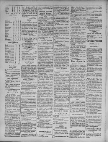 22/07/1925 - La Dépêche républicaine de Franche-Comté [Texte imprimé]