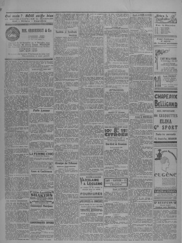 19/11/1932 - Le petit comtois [Texte imprimé] : journal républicain démocratique quotidien