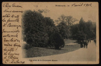 Besançon - Une Allée de la Promenade Micaud. [image fixe] , 1896/1902
