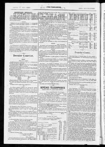 13/01/1883 - L'Union franc-comtoise [Texte imprimé]